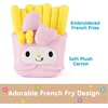 image:imageGUND Sanrio Official Hello Kitty Hamburger Plush Collectible Plush Toy Stuffed Animal for Ages 1 and Up PinkWhite 8My Melody French Fries