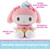 image:imageGUND Sanrio Official Hello Kitty Hamburger Plush Collectible Plush Toy Stuffed Animal for Ages 1 and Up PinkWhite 8My Melody Ice Cream