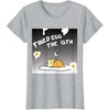 image:imageGudetama Fried Egg The 13th Halloween Tee Shirt TShirtHeather Grey
