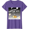 image:imageGudetama Fried Egg The 13th Halloween Tee Shirt TShirtPurple Heather