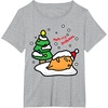 image:imageGudetama Mehrry Gudemas Christmas Tee Shirt TShirtHeather Grey