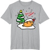 image:imageGudetama Mehrry Gudemas Christmas Tee Shirt TShirtHeather Grey
