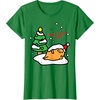 image:imageGudetama Mehrry Gudemas Christmas Tee Shirt TShirtKelly Green