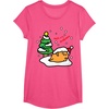 image:imageGudetama Mehrry Gudemas Christmas Tee Shirt TShirtPink Heather
