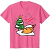 image:imageGudetama Mehrry Gudemas Christmas Tee Shirt TShirtPink Heather