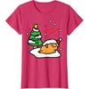 image:imageGudetama Mehrry Gudemas Christmas Tee Shirt TShirtRed Heather
