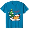 image:imageGudetama Mehrry Gudemas Christmas Tee Shirt TShirtSapphire Blue