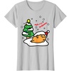 image:imageGudetama Mehrry Gudemas Christmas Tee Shirt TShirtSilver Grey
