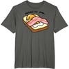 image:imageGudetama Thankful for Sleep Toasty TShirtAsphalt Grey
