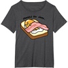 image:imageGudetama Thankful for Sleep Toasty TShirtDark Heather Grey