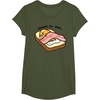 image:imageGudetama Thankful for Sleep Toasty TShirtOlive Green