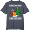 image:imageGudetama Ugly Christmas Sweater Tee TShirtHeather Blue