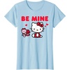 image:imageHello Kitty Be Mine Chocolates Valentines TShirtBaby Blue