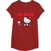 image:imageHello Kitty Be Mine Chocolates Valentines TShirtCranberry Red