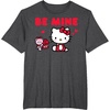image:imageHello Kitty Be Mine Chocolates Valentines TShirtDark Heather Grey