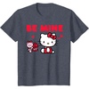 image:imageHello Kitty Be Mine Chocolates Valentines TShirtHeather Blue