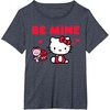 image:imageHello Kitty Be Mine Chocolates Valentines TShirtHeather Blue