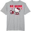 image:imageHello Kitty Be Mine Chocolates Valentines TShirtHeather Grey