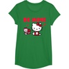 image:imageHello Kitty Be Mine Chocolates Valentines TShirtKelly Green