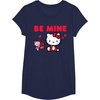 image:imageHello Kitty Be Mine Chocolates Valentines TShirtNavy Blue