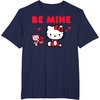 image:imageHello Kitty Be Mine Chocolates Valentines TShirtNavy Blue