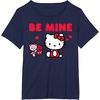 image:imageHello Kitty Be Mine Chocolates Valentines TShirtNavy Blue
