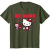 image:imageHello Kitty Be Mine Chocolates Valentines TShirtOlive Green