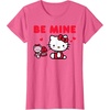 image:imageHello Kitty Be Mine Chocolates Valentines TShirtPink Heather