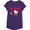 image:imageHello Kitty Be Mine Chocolates Valentines TShirtPurple