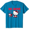 image:imageHello Kitty Be Mine Chocolates Valentines TShirtSapphire Blue