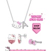 image:imageHello Kitty Belly Button Ring 14g Stainless Steel Kawaii Belly Button Piercing Jewelry Sanrio Official LicenseHello Kitty Pave Crystal Face