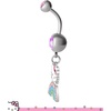 image:imageHello Kitty Belly Button Ring 14g Stainless Steel Kawaii Belly Button Piercing Jewelry Sanrio Official LicenseHello Kitty Rainbow