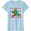 image:imageHello Kitty Candy Cane Christmas Sweater Tee Shirt TShirtBaby Blue