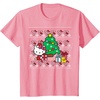 image:imageHello Kitty Candy Cane Christmas Sweater Tee Shirt TShirtPink