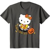 image:imageHello Kitty Candy Corn Cutie Halloween TShirtAsphalt Grey