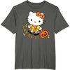 image:imageHello Kitty Candy Corn Cutie Halloween TShirtAsphalt Grey