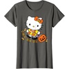 image:imageHello Kitty Candy Corn Cutie Halloween TShirtAsphalt Grey