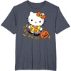 image:imageHello Kitty Candy Corn Cutie Halloween TShirtHeather Blue