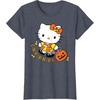 image:imageHello Kitty Candy Corn Cutie Halloween TShirtHeather Blue