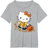 image:imageHello Kitty Candy Corn Cutie Halloween TShirtHeather Grey