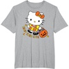 image:imageHello Kitty Candy Corn Cutie Halloween TShirtHeather Grey