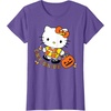 image:imageHello Kitty Candy Corn Cutie Halloween TShirtPurple Heather
