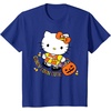 image:imageHello Kitty Candy Corn Cutie Halloween TShirtRoyal Blue