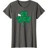 image:imageHello Kitty Clover amp Bows Saint Patricks Day TShirtAsphalt Grey