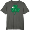 image:imageHello Kitty Clover amp Bows Saint Patricks Day TShirtAsphalt Grey