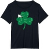 image:imageHello Kitty Clover amp Bows Saint Patricks Day TShirtBlack