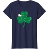 image:imageHello Kitty Clover amp Bows Saint Patricks Day TShirtNavy Blue
