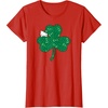 image:imageHello Kitty Clover amp Bows Saint Patricks Day TShirtRed