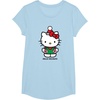 image:imageHello Kitty Hello Holidays Christmas Tee Shirt TShirtBaby Blue