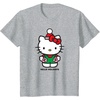 image:imageHello Kitty Hello Holidays Christmas Tee Shirt TShirtHeather Grey